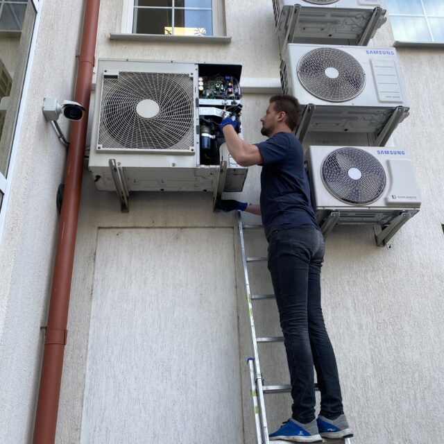Servis tepelných čerpadel a klimatizací