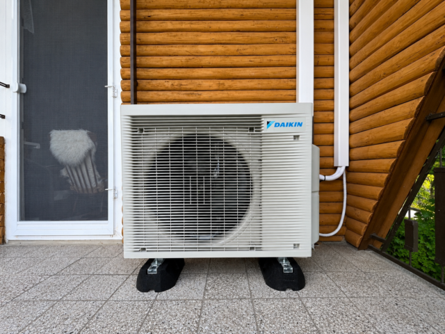 klimatizace daikin multisplit na chatu